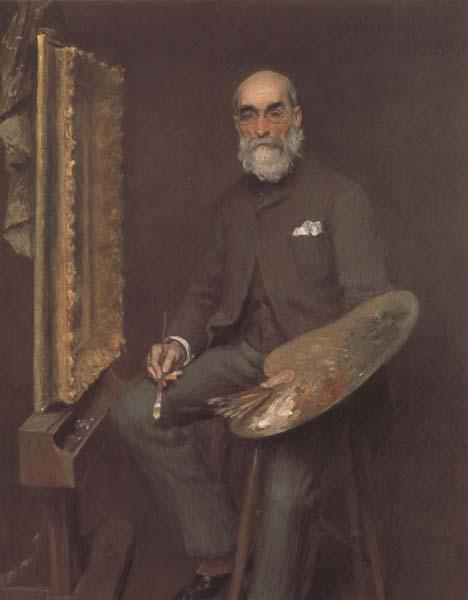 William Merritt Chase Worthington Whitteredge (mk43) France oil painting art